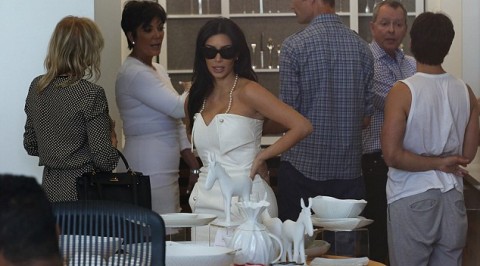 Kim Kardashian Has Her  Bridal Shower Over The Weekend