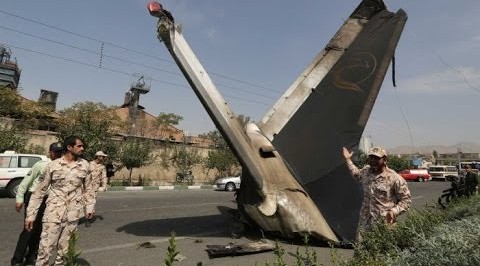 Iran Plane Crash kills Dozens