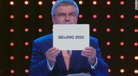 Bejing Will Host 2022 Winter Olympics
