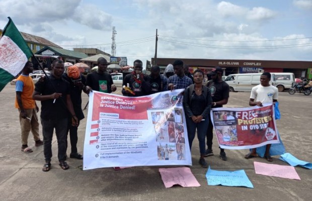 Endsars memorial: Protesters call for release of 9 oyo ENDSARS victim’s
