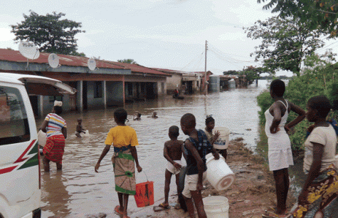 FLOOD SACKS ANAMBRA COMMUNITY RESIDENTS