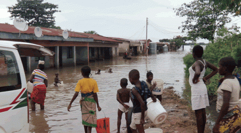 FLOOD SACKS ANAMBRA COMMUNITY RESIDENTS