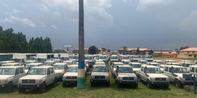 Off season Election: Police distribute 220 Operational vehicles