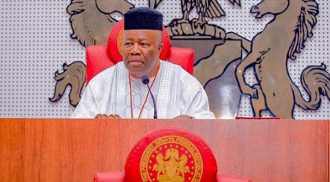 Akpabio Swears In Three Newly Elected Senators