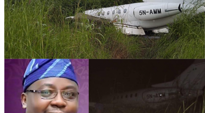 Private jet conveying Tinubu’s minister crash lands in Oyo