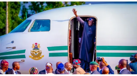President Tinubu Returns From Dubai Where He Attended Cop28 Climate Summit