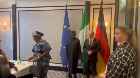 President Tinubu Meets German Chancellor Scholz