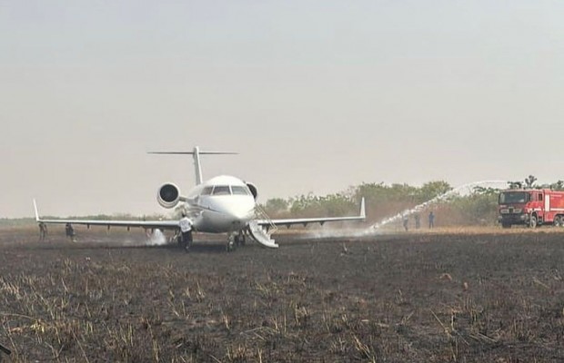 Private Jet With VIPs Onboard Crash-Lands In Ibadan