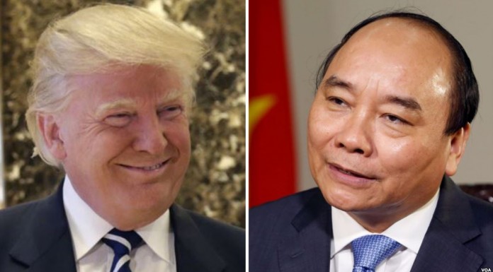 Trump invites vietnam's prime minister