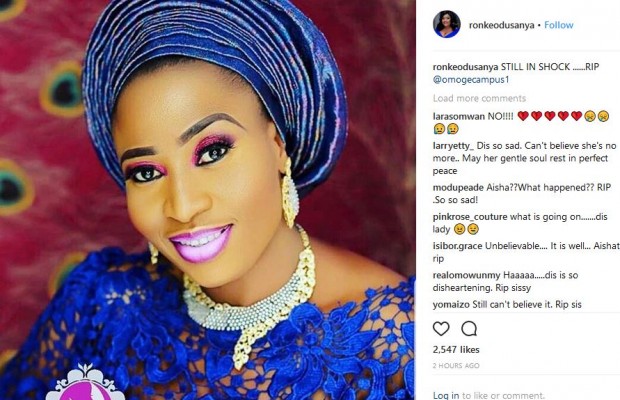 Breast cancer kills Popular Yoruba actress