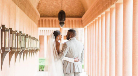 Ex beauty queen, Agbani Darego is married