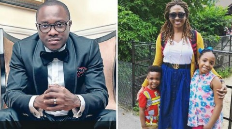 Julius Agwu gushes about his family (Photo)