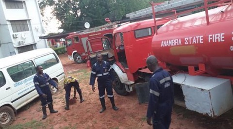 Mgbuka fire:Residents fault Anambra fire service over incompetence.