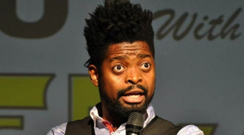 Basketmouth sings son's praises