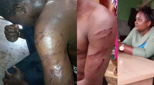 Woman orders thugs to brutalize gateman