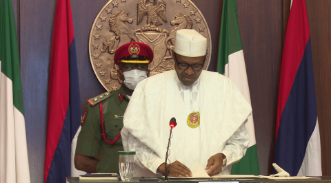 President Buhari Signs 2021 Budget into Law