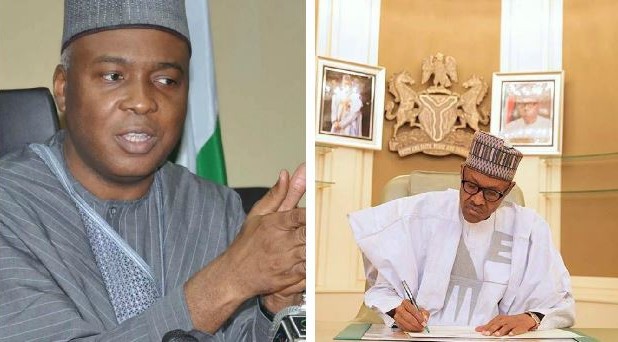 Saraki welcomes Buhari