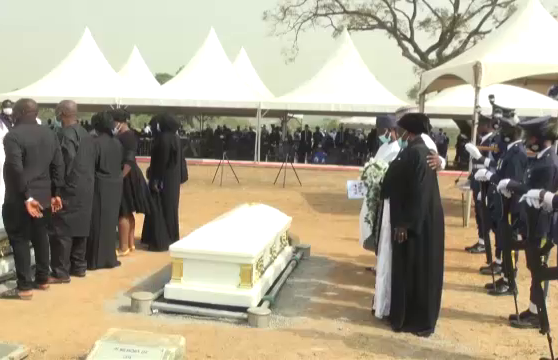 Airforce Buries Officials Who Died in Sunday's Helicopter Crash