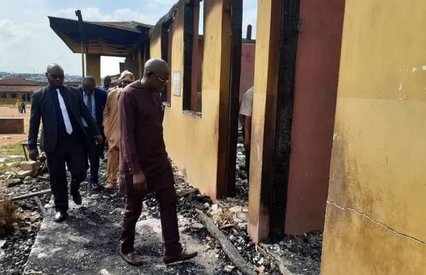 Hoodlums burnt school In Ibadan