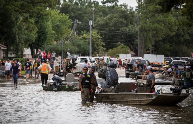 Explosion at 2 chemical plant amid storm in Houston