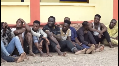 Police Arrest 25 Cultists during Initiation in Ogun