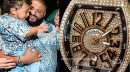 DJ Khaled gifts 1-year-old son a N36m diamond watch