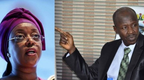 Corruption: EFCC Boss Magu accuses Foreign Partners of Shielding Diezani Alison-Madueke.