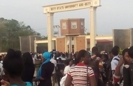 Sacked EKSU Staff Protest, Allege Injustice.