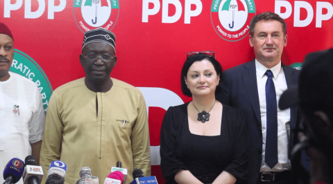 PDP Meets European Union Mission in Nigeria