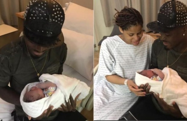 Super Eagles striker, Emmanuel Emenike welcomes baby
