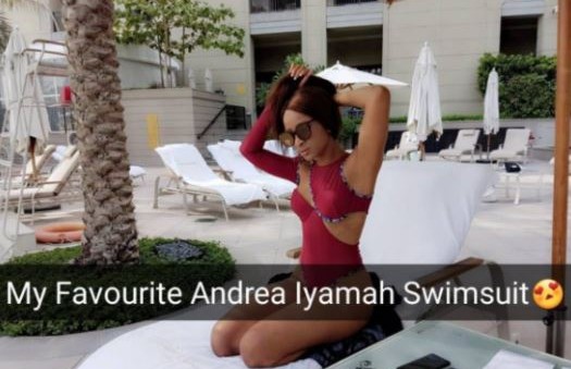 Adesua rocks favourite swimsuit (photo)