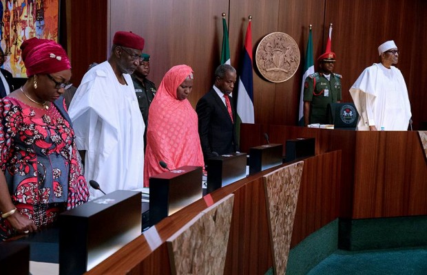 President Buhari presides over FEC meeting