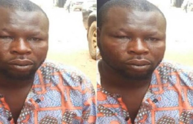 Disguised blind beggar apprehended in the Ikorodu