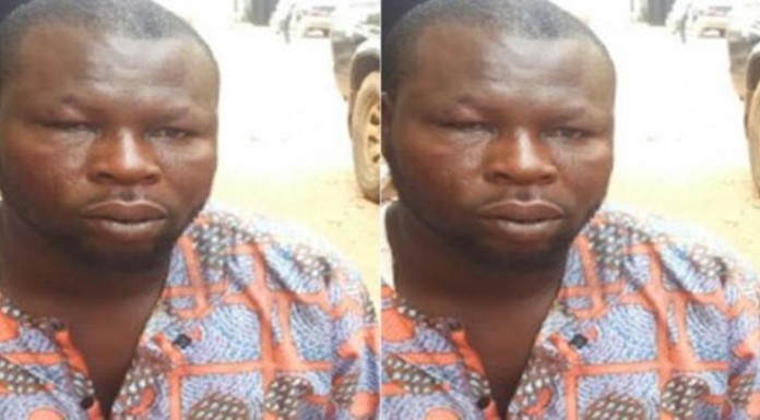 Disguised blind beggar apprehended in the Ikorodu