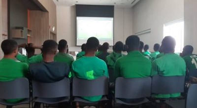 Japan defeat: Garba take Eaglets to classroom