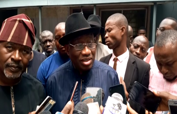 Jonathan preaches peace ahead Bayelsa elections