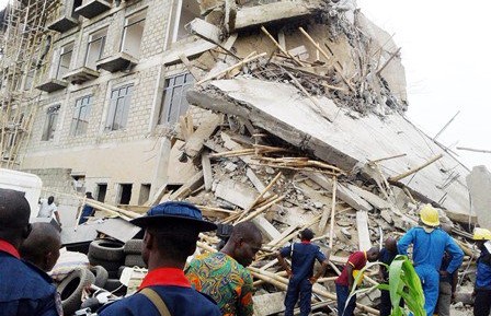 Five-star hotel collapses in Ilorin