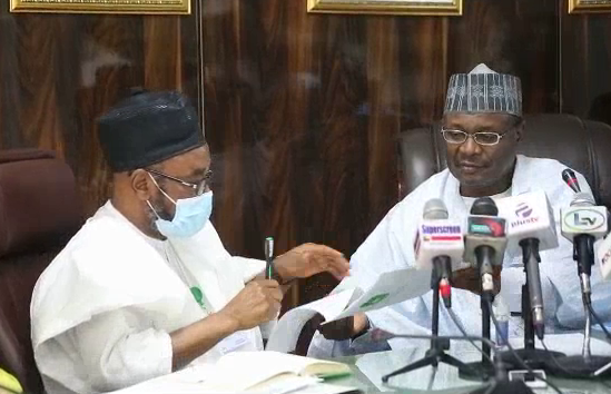 INEC Chairman Hands Over