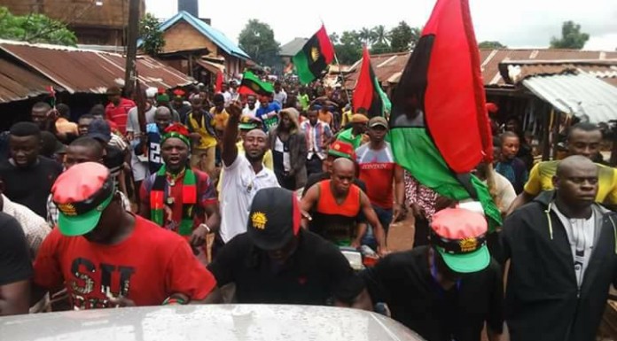 IPOB protesters clash with police