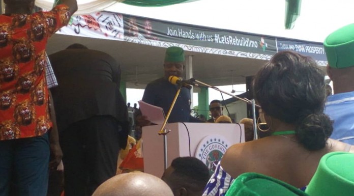 Ihedioha takes office, bemoan past maladministration