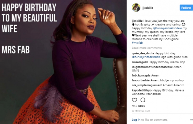 JJC Skillz gushes about Funke Akindele