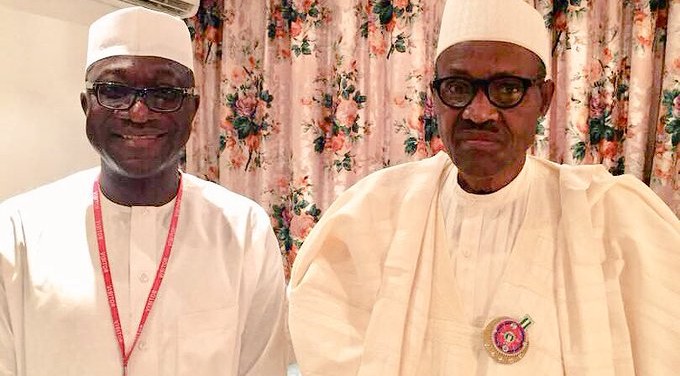 Buhari, Jibrin meet in Aso Rock