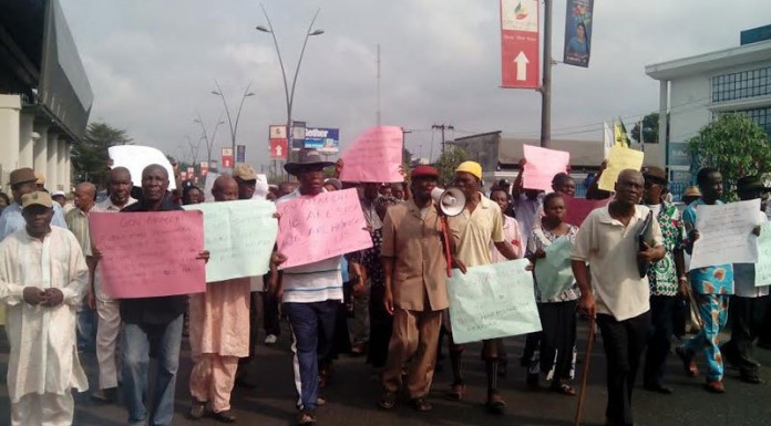 LG appointees protest in Bayelsa