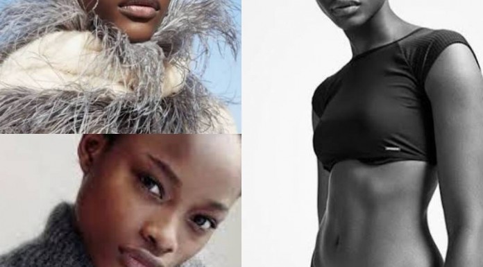 Nigerian model takes face of Calvin Klein's underwear