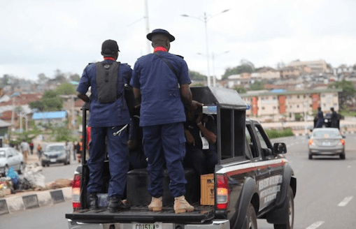 NSCDC parades 4 suspected oil thieves in Bayelsa