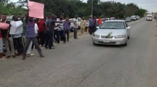 Transport workers protest in Ekiti
