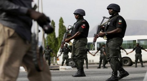 Police arrest, parades 38 suspects