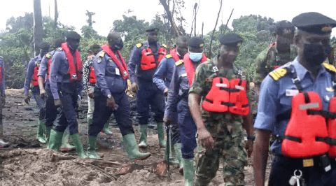 Navy Destroys Illegal Refineries in Delta Communities