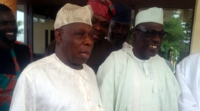 Obasanjo meets Makarfi