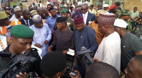 Osinbajo visits, commiserates with Abeokuta flood victims